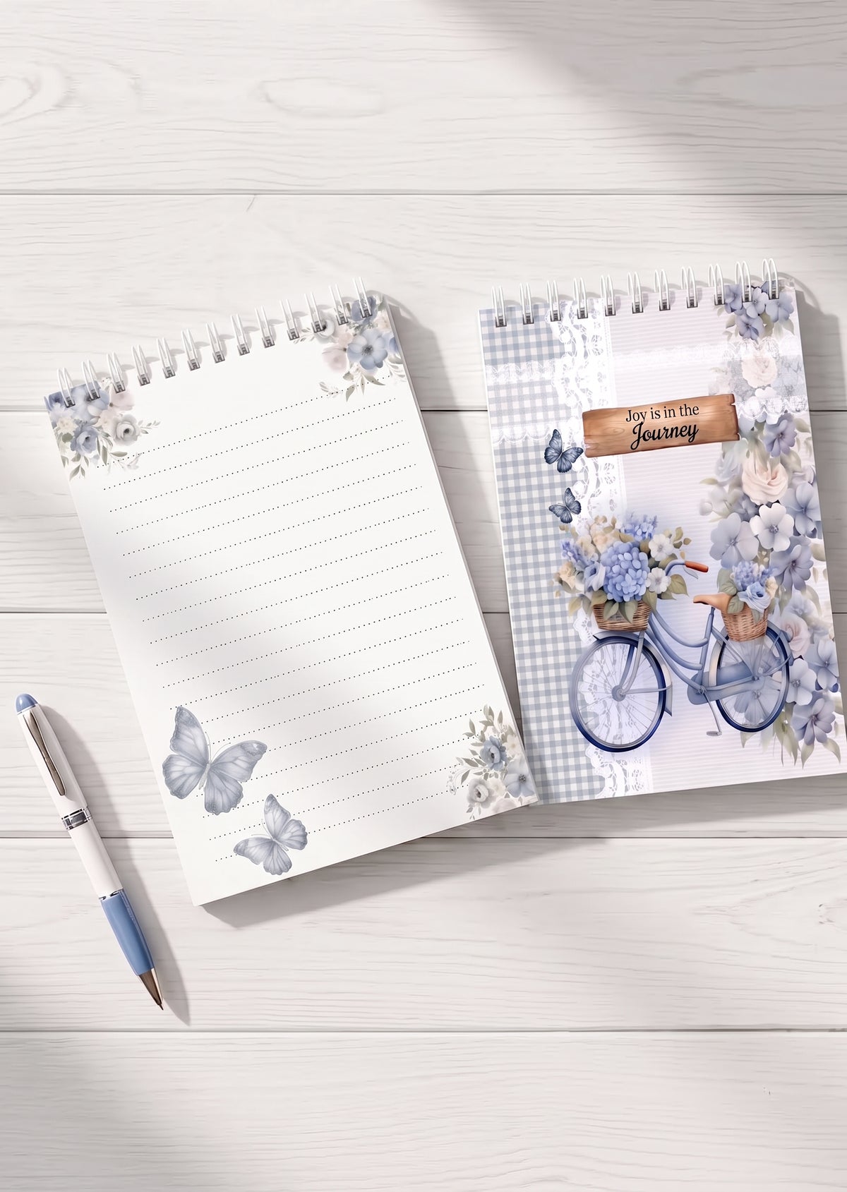 Happy Trails Notepad — Half Letter (A5)