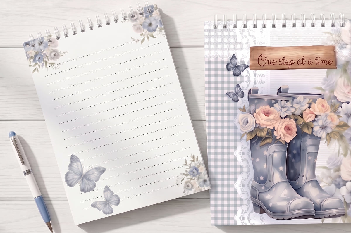 Happy Trails Notepad — Half Letter (A5)
