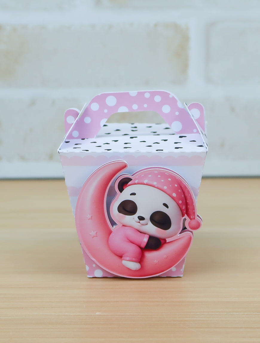 Baby Panda Party Favor Box Kit