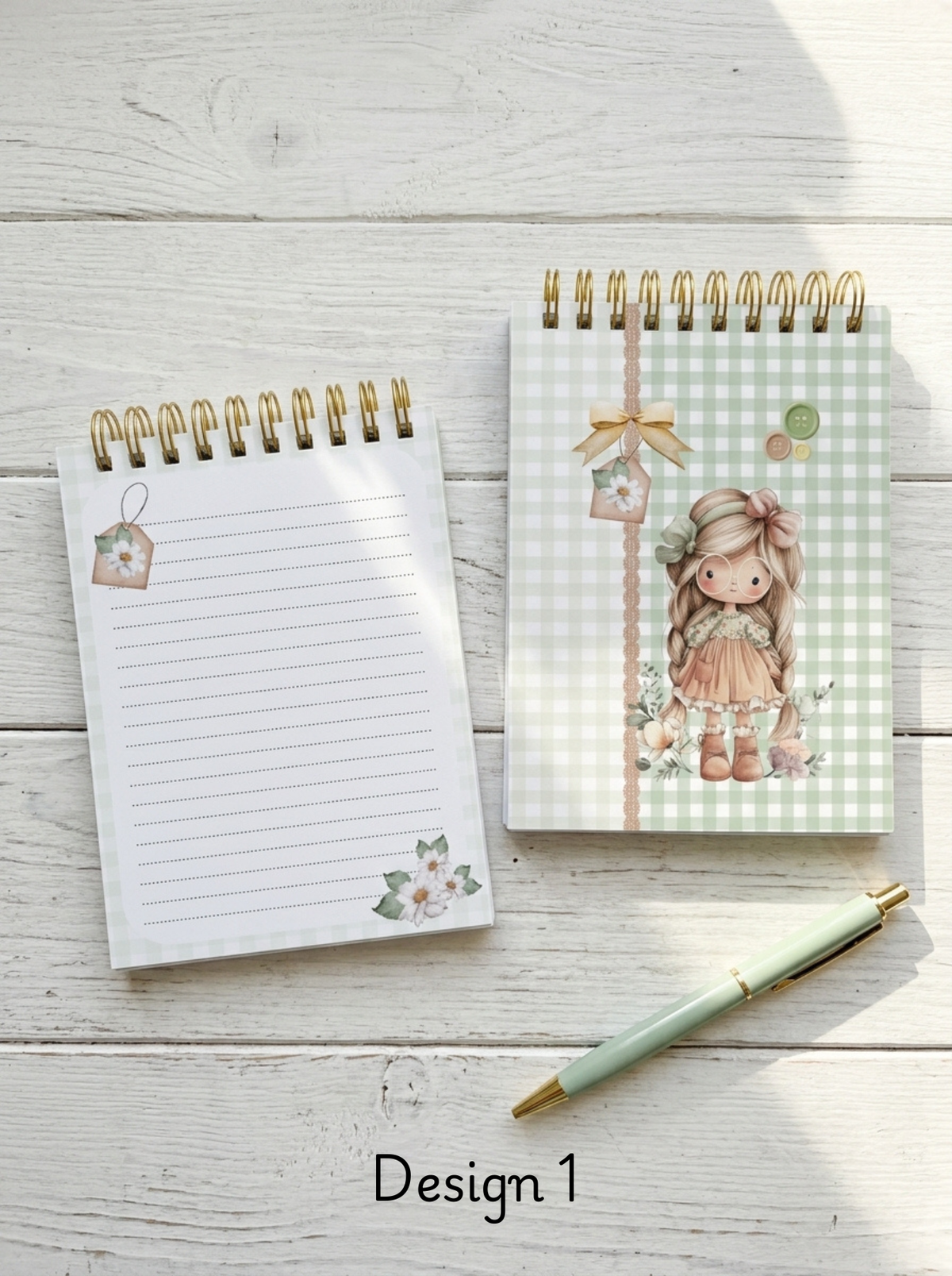 Little Cuties Slim Notepad (Wire-O)