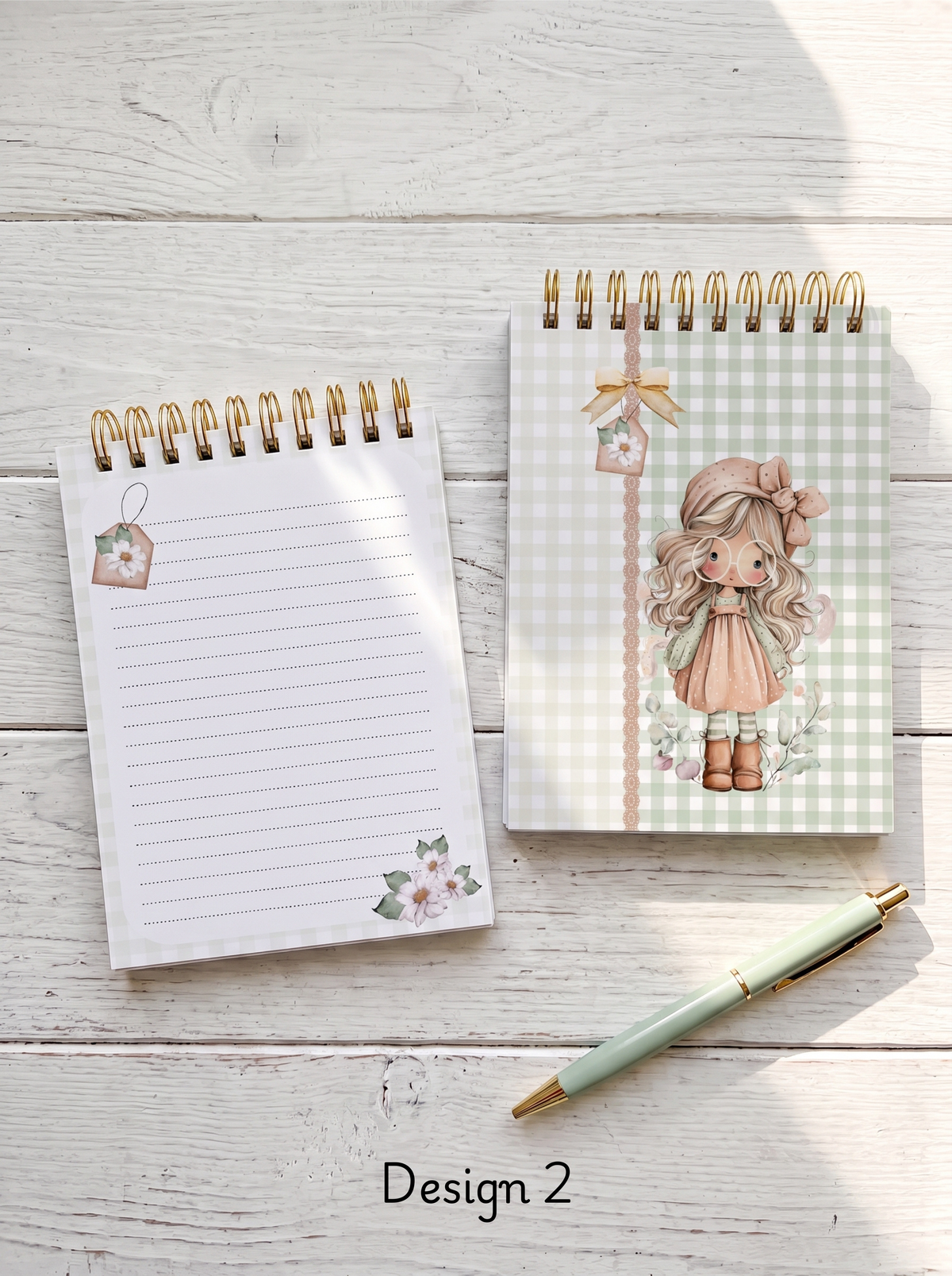 Little Cuties Slim Notepad (Wire-O)