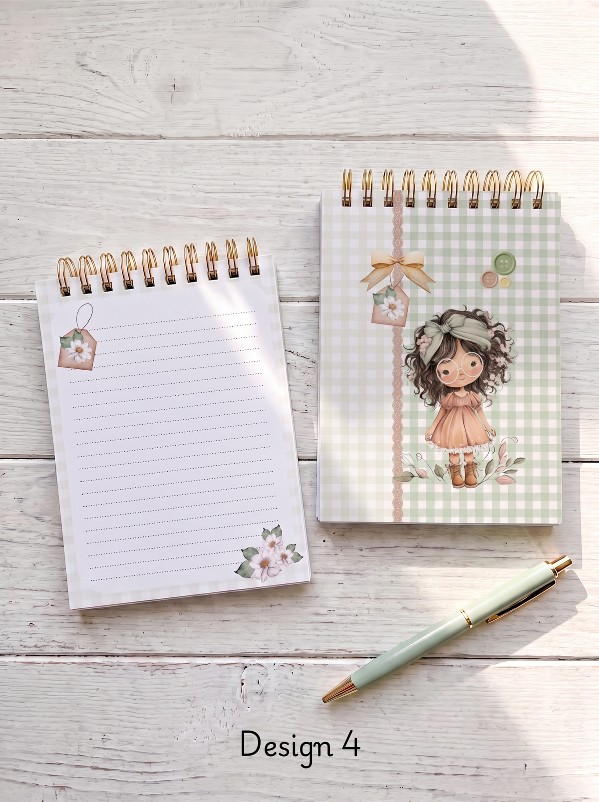 Little Cuties Slim Notepad (Wire-O)