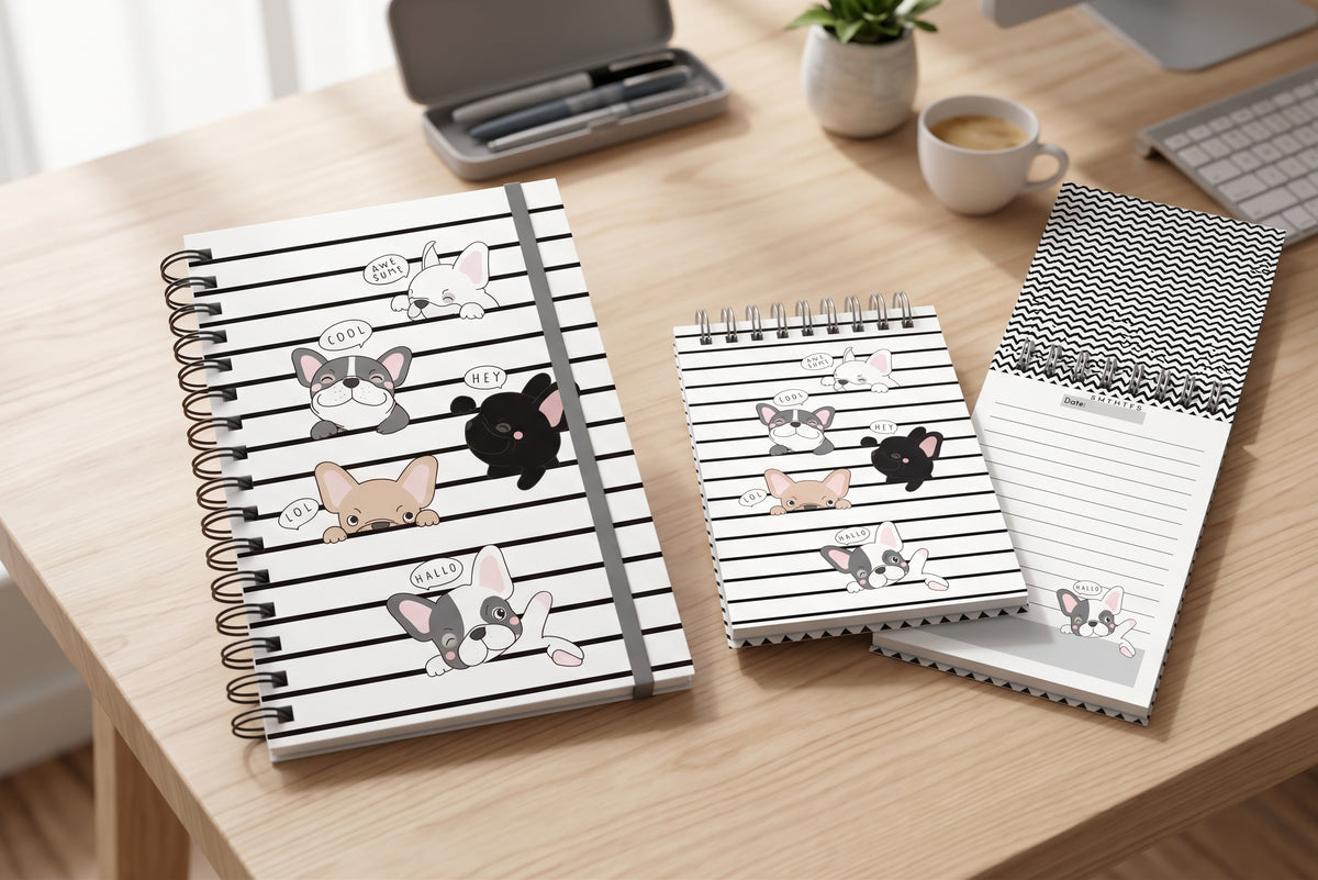 Bulldog Complete Set (Notebook + Mini Notepad)