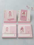 Pink October Kit: mini notepad and magnetic bookmark